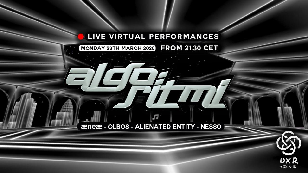 algo:ritmi — Live Virtual Performances — 23 March 2020