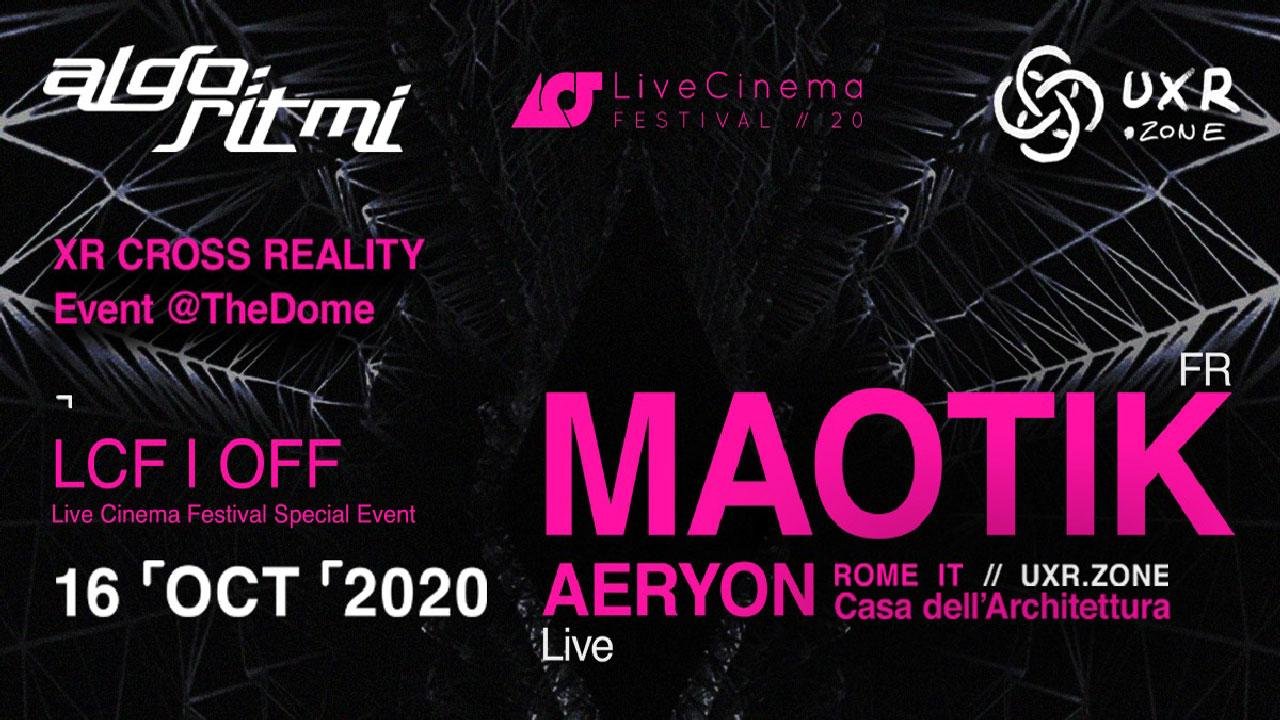 algo:ritmi @ Live Cinema Festival //20 — 16 October 2020